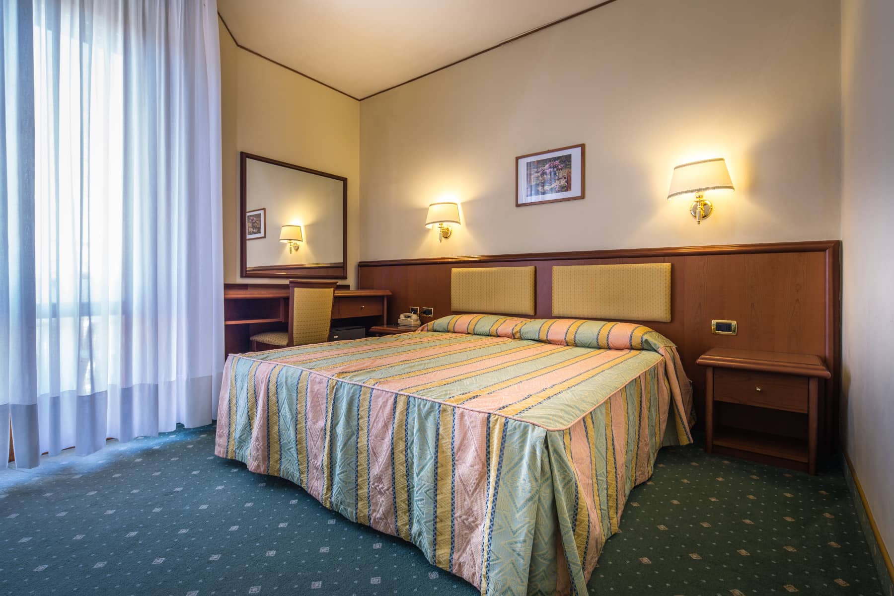 Camera doppia dell'hotel San Francisco a Lignano